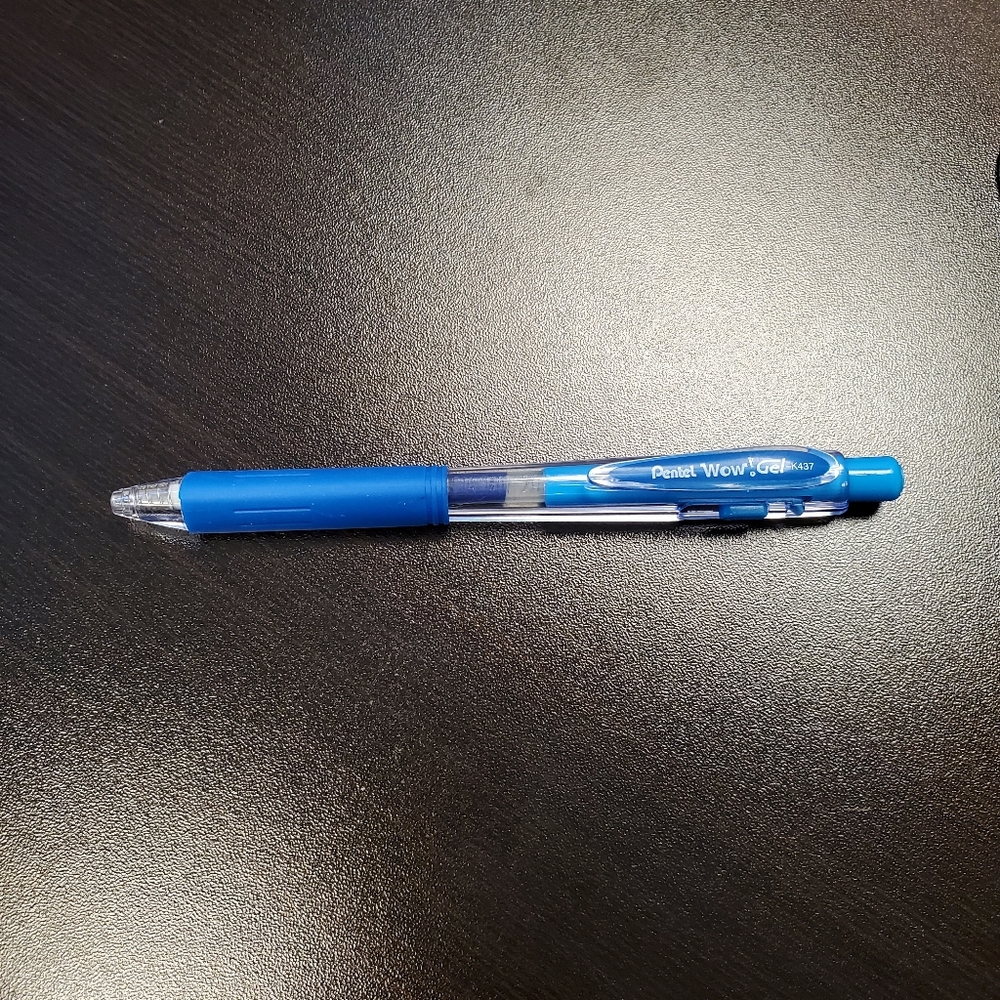 Pentel Wow! Gel pens sky blue bulk qty 144